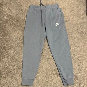 Nike Men’s Light Blue Charcoal Jogger Pants Size Small